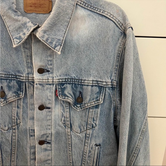 Vintage Levi’s Jean Jacket Sashiko Repaired - Picture 4 of 10